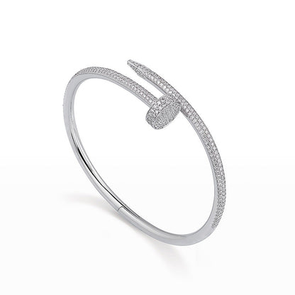 [Clover Jewelry]JUSTE BRACELET 3.5MM ALL DIAMONDS