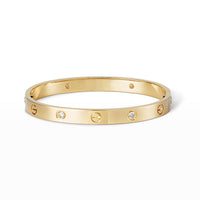 [Clover Jewelry]LOVE BRACELET 6.1MM 4 DIAMONDS