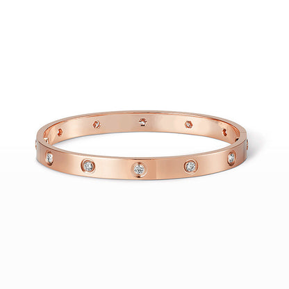 [Clover Jewelry]LOVE BRACELET 6.1MM 10 DIAMONDS