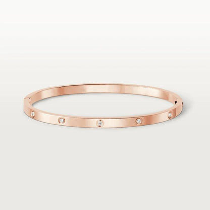 [Clover Jewelry]LOVE BRACELET 3.65MM 10 DIAMONDS