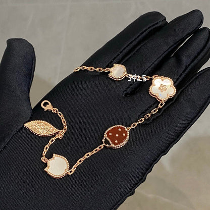 [Clover Jewelry]LUCKY SPRING 5 MOTIF BRACELET
