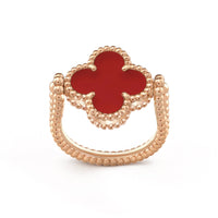 [CLOVER JEWELRY]CLOVER RIVERSIBLE RING ROSE GOLD COLLECTION