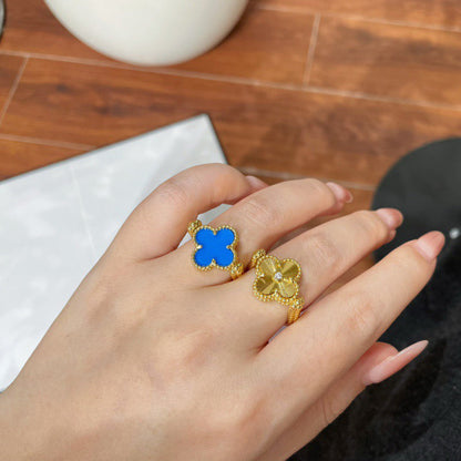 [CLOVER JEWELRY]CLOVER RIVERSIBLE RING GOLD COLLECTION