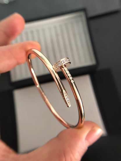 [CLOVER JEWELRY]JUSTE BRACELET 3.5MM DIAMONDS