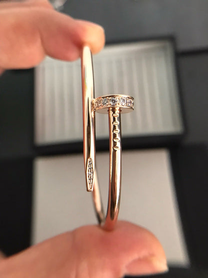 [CLOVER JEWELRY]JUSTE BRACELET 3.5MM DIAMONDS