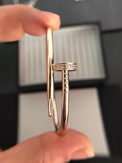 [CLOVER JEWELRY]JUSTE BRACELET 3.5MM DIAMONDS