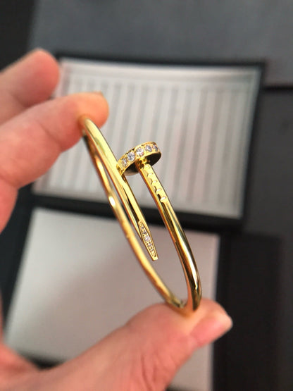 [CLOVER JEWELRY]JUSTE BRACELET 3.5MM DIAMONDS