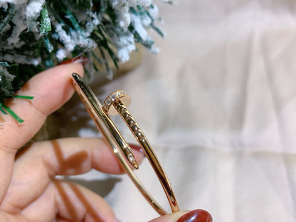 [CLOVER JEWELRY]JUSTE BRACELET 2.5MM DIAMONDS