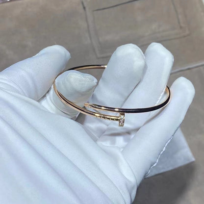 [CLOVER JEWELRY]JUSTE BRACELET 2.5MM DIAMONDS