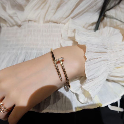 [CLOVER JEWELRY]JUSTE BRACELET 3.5MM DIAMONDS