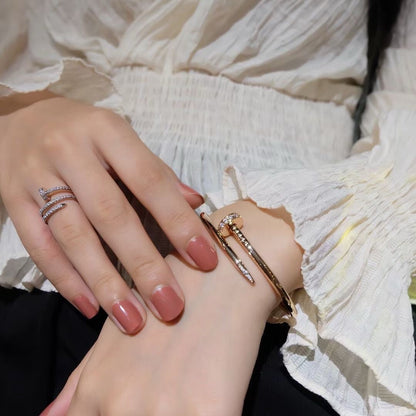 [CLOVER JEWELRY]JUSTE BRACELET 3.5MM DIAMONDS