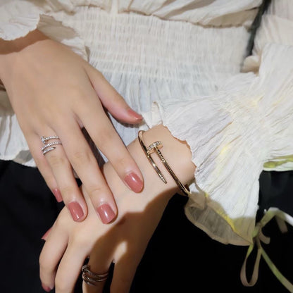 [CLOVER JEWELRY]JUSTE BRACELET 3.5MM DIAMONDS