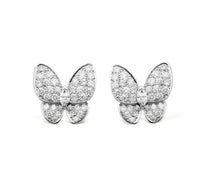 [CLOVER JEWELRY]BUTTERFLY ALL DIAMOND EARRINGS