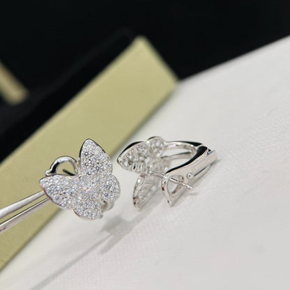 [CLOVER JEWELRY]BUTTERFLY ALL DIAMOND EARRINGS