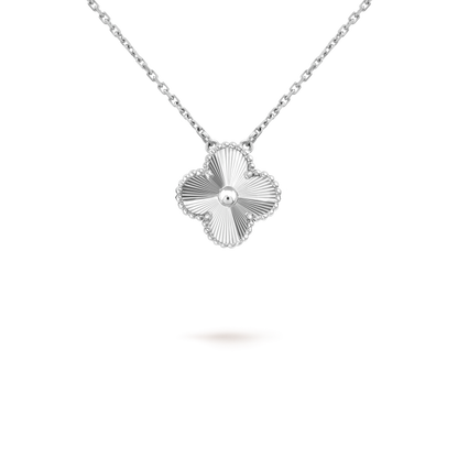 [CLOVER JEWELRY]CLOVER 15MM NECKLACE SILVER COLLECTION