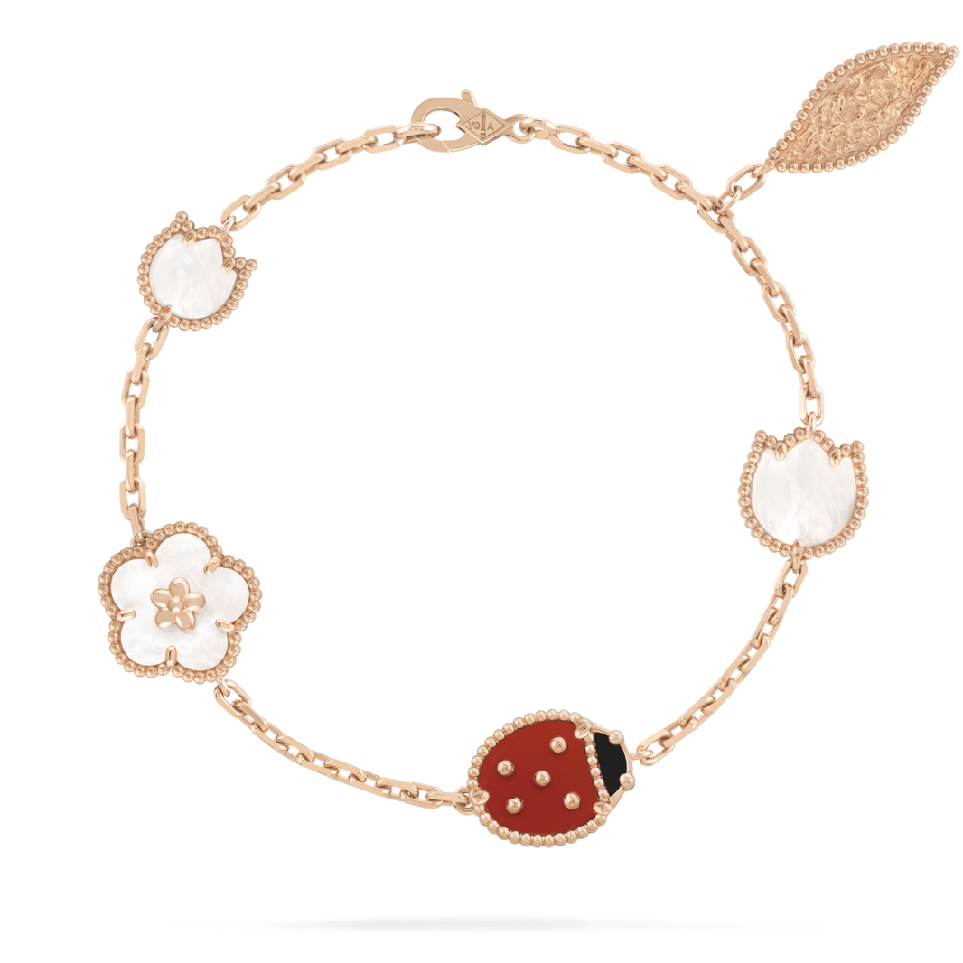[Clover Jewelry]LUCKY SPRING 5 MOTIF BRACELET