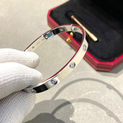 [Clover Jewelry]LOVE BRACELET 6.1MM 10 DIAMONDS