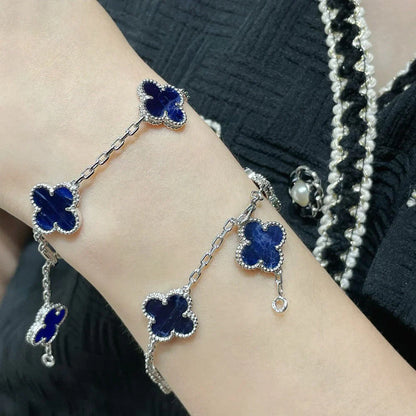 [Clover Jewelry]CLOVER 5 MOTIF PIETERSITE BRACELET COLLECTION