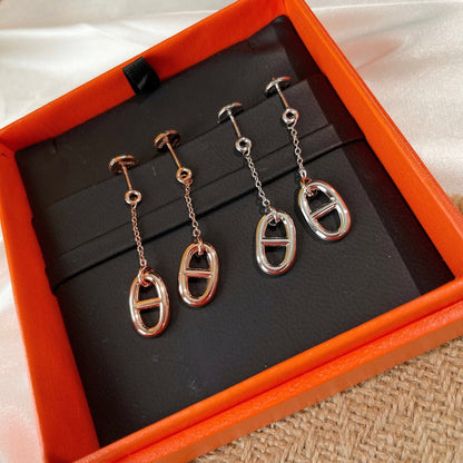 [Clover Jewelry]CHAINE TASSEL EARRINGS