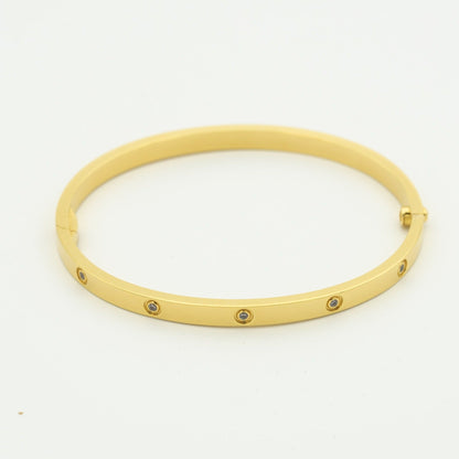 [Clover Jewelry]LOVE BRACELET 3.65MM 10 DIAMONDS