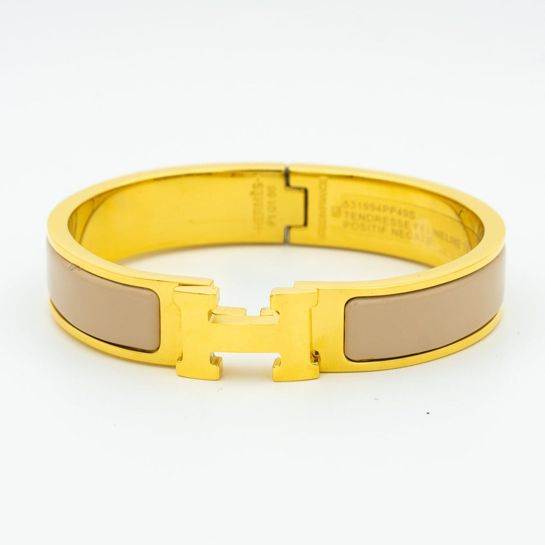 [Clover Jewelry]H GREY BRACELET