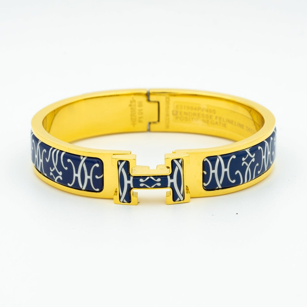 [Clover Jewelry]H BRACELET BLACK MULTICOLOR