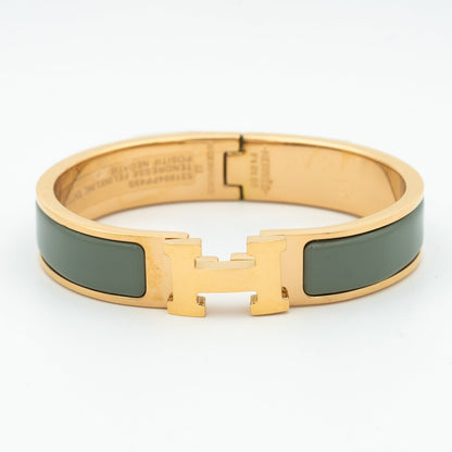 [Clover Jewelry]H BRACELET BLUE GREEN 12MM