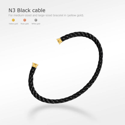 [Clover Jewelry]FORCE SERIES BRACELET CABLES 50 CHOICES (DIY SELECTION)