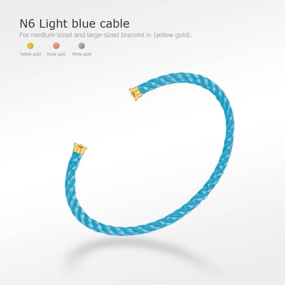 [Clover Jewelry]FORCE SERIES BRACELET CABLES 50 CHOICES (DIY SELECTION)