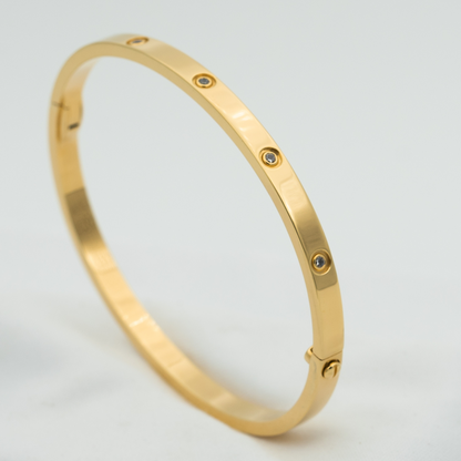 [Clover Jewelry]LOVE BRACELET 3.65MM 10 DIAMONDS