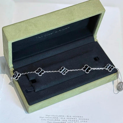 [CLOVER JEWELRY] CLOVER 5 MOTIF PULSAR STONE BRACELET COLLECTION