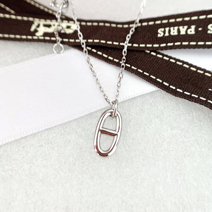 [Clover Jewelry]HM PIG NOSE NECKLACE