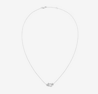 [Clover Jewelry]FORCE 10 DIAMOND SILVER NECKLACE MINI MODEL