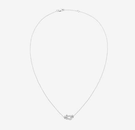 [Clover Jewelry]FORCE 10 DIAMOND SILVER NECKLACE MINI MODEL
