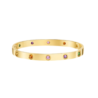 [Clover Jewelry]2026 RAINBOW LOVE BRACELET 6.1MM  10 DIAMONDS