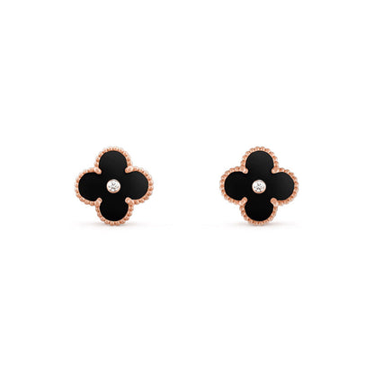 [CLOVER JEWELRY]CLOVER  15MM DIAMOND EARRINGS COLLECTION