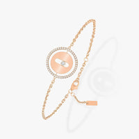 [Clover Jewelry]LUCKY MOVE PAVED DIAMOND BRACELET