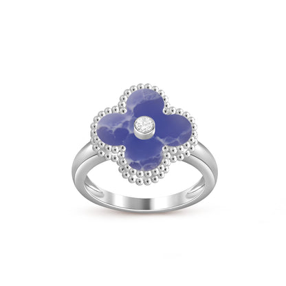 [CLOVER JEWELRY]CLOVER SILVER DIOMND RING COLLECTION