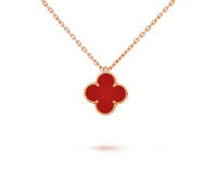 [CLOVER JEWELRY]CLOVER MINI 9.5MM CARNELIANS NECKLACE COLLECTION
