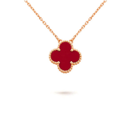 [CLOVER JEWELRY]CLOVER 15MM SINGLE FLOWER NECKLACE COLLECTION