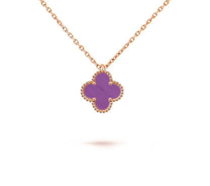 [CLOVER JEWELRY]CLOVER MINI 9.5MM CARNELIANS NECKLACE COLLECTION