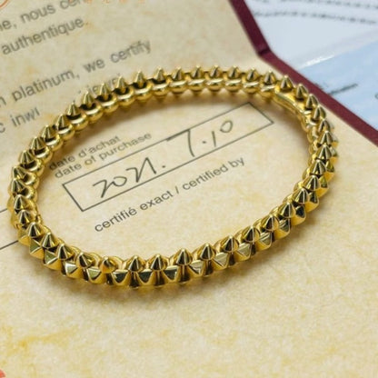 [CLOVER JEWELRY]CLASH GOLD BRACELET