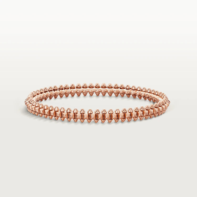 [CLOVER JEWELRY]CLASH PINK GOLD BRACELET