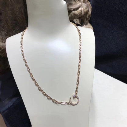 [Clover Jewelry]JUSTE NECKLACE DIAMONDS