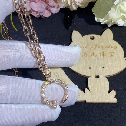 [Clover Jewelry]JUSTE NECKLACE DIAMONDS