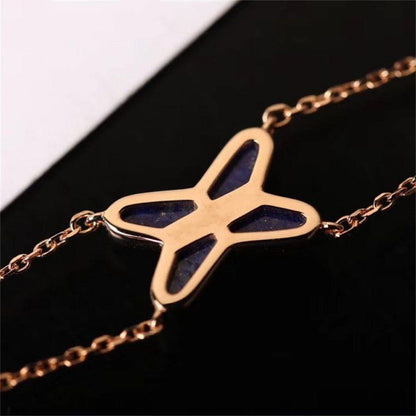 [Clover Jewelry]Hollow Design Four-Leaf Clover Flower Shape Ring