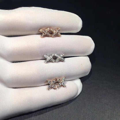 [Clover Jewelry]JEUX DE DIAMOND EARRINGS