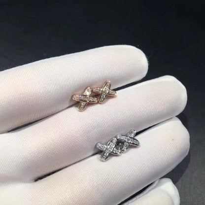 [Clover Jewelry]JEUX DE DIAMOND EARRINGS