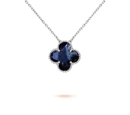 [CLOVER JEWELRY]CLOVER 15MM NECKLACE SILVER COLLECTION