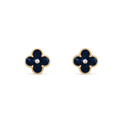 [CLOVER JEWELRY]CLOVER  15MM DIAMOND EARRINGS COLLECTION